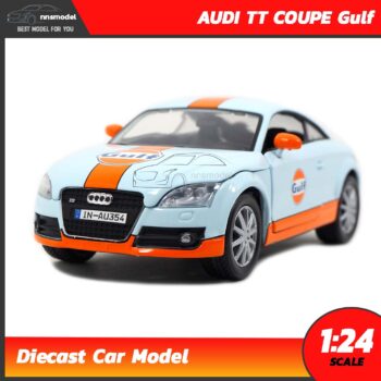 โมเดลรถสปอร์ต AUDI TT COUPE Gulf (Scale 1:24)