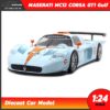 โมเดลรถสปอร์ต MASERATI MC12 CORSA GT1 Gulf (Scale 1:24)