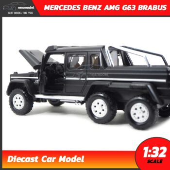 โมเดลรถเบนซ์ MERCEDES BENZ AMG G63 BRABUS (Scale 1:32) รถโมเดลเหล็ก ภายในรถจำลองสมจริง