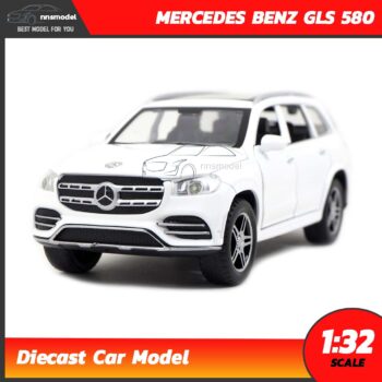 โมเดลรถเบนซ์ MERCEDES BENZ GLS 580 SUV (Scale 1:32) โมเดลรถเหล็ก มีเสียงมีไฟ