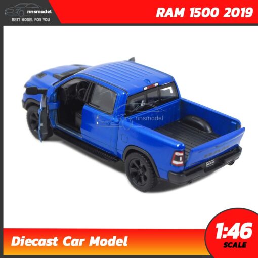 โมเดลรถกระบะ RAM 1500 2019 (Scale 1:46) โมเดลรถเหล็ก เปิดฝากระบะท้ายรถได้