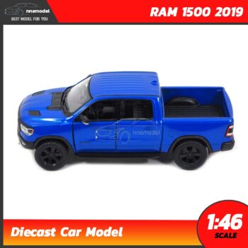 โมเดลรถกระบะ RAM 1500 2019 (Scale 1:46) โมเดลรถเหล็ก มีลานดึงปล่อยรถวิ่งได้