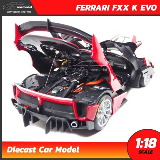 โมเดลรถเฟอร์รารี่ Ferrari FXX K EVO (1:18) Bburago Elite โมเดลรถเหล็ก สวยๆ