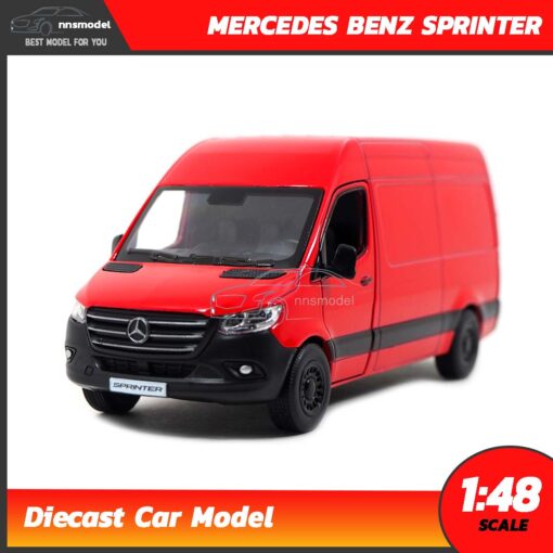 โมเดลรถตู้ MERCEDES BENZ SPRINTER (Scale 1:48)