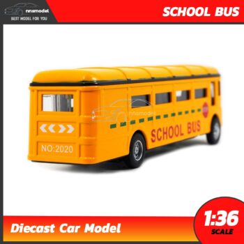 โมเดลรถโรงเรียน School Bus โมเดลรถบัส รถเหล็กจำลอง Diecast Model