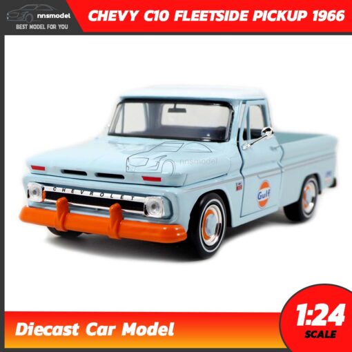 โมเดลรถคลาสสิค CHEVY C10 FLEETSIDE PICKUP 1956 GULF (1:24)