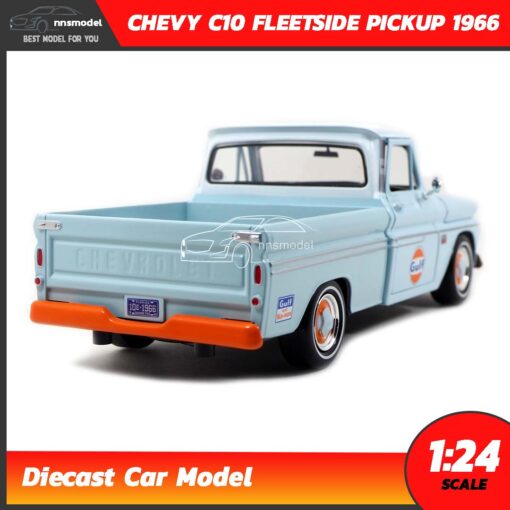 โมเดลรถคลาสสิค CHEVY C10 FLEETSIDE PICKUP 1956 GULF (1:24) โมเดลรถเหล็ก ประกอบสำเร็จ พร้อมตั้งโชว์