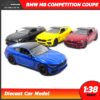 โมเดลรถ BMW M8 Competition Coupe (Scale 1:38) มี 4 สี