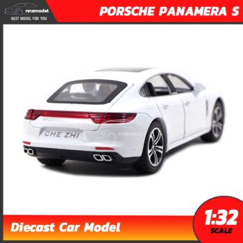 โมเดลรถ PORSCHE PANAMERA S สีขาว (Scale 1:32) Diecast Model