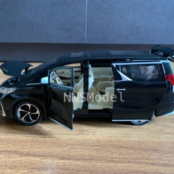 โมเดลรถตู้ LEXUS LM300H รถเหล็กจำลอง มีเสียงมีไฟ (Scale 1:24) เปิดประตูได้ครบเหมือนจริง
