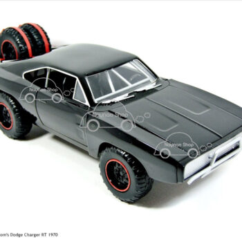 โมเดลรถ FAST7 DOM'S DODGE CHARGER R/T 1970 สีดำ (Scale 1:24)