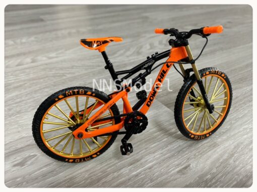 โมเดลจักรยาน DOWNHILL SPORT สีส้ม