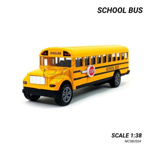 โมเดลรถ School Bus รถเหล็ก ของสะสม