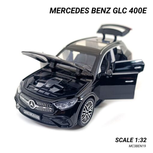 โมเดลรถเบนซ์ MERCEDES BENZ GLC 400E (Scale 1:32) รถ SUV เปิดได้ครบ เครื่องยนต์เหมือนจริง